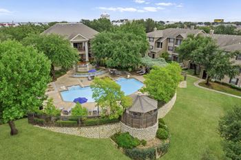 Shimmering Swimming Pool at The Clairborne Apartment Homes, Grand Prairie, 75050